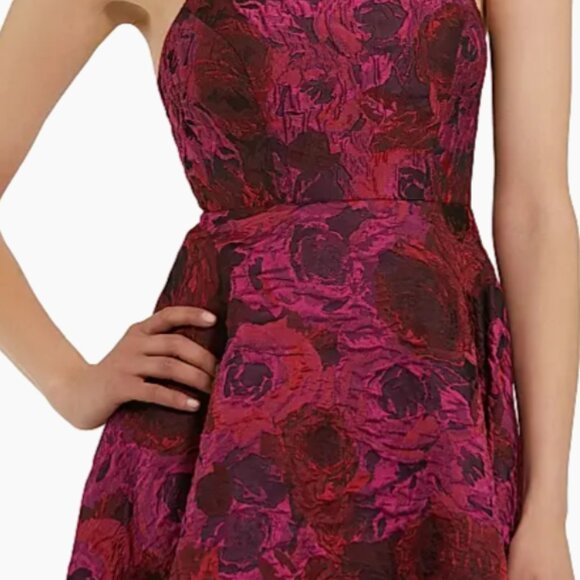 Mac Duggal Dresses & Skirts - Mac Duggal Multicolor Strapless Brocade High Low A Line Gown - Style 27596